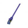 Patchkabel Kat. 6A S/FTP, violett