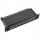 10" Patch Panel Kat.6A, Klasse EA, lichtgrau  NP0052B