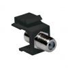 Keystone Modul F-Kupplung, schwarz