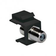 Keystone Modul F-Kupplung, schwarz
