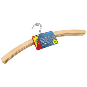 Holz-Kleiderbügel, 3er Pack 90123