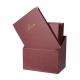Speisekarten-Mappe CLASSIC, schwarz - in Aufbewahrungs-Box MC-BOX-CRA4-WR