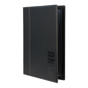 Speisekarten-Mappe TRENDY, schwarz MC-TRA4-BL