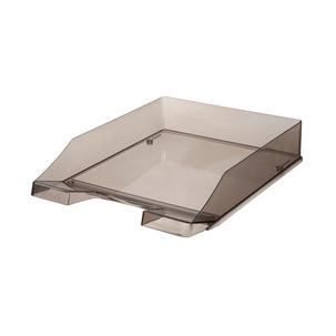 Briefablage KLASSIK TRANSPARENT, rauchtopas 1026-X-24