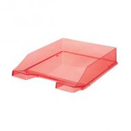 Briefablage KLASSIK TRANSPARENT, rot