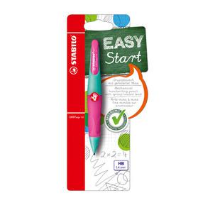 Bleistift EASYergo 1.4, türkis/neonpink - Rechtshänder B-46890-3