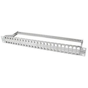 19" Keystone Patch Panel, 48 Port, geschirmt NK4046