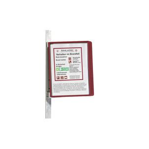 Sichttafelsystem VARIO MAGNET WALL 5, rot 591403