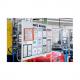 Sichttafelsystem VARIO MAGNET WALL 5, orange 591407