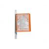 Sichttafelsystem VARIO MAGNET WALL 5, orange
