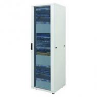 INTELLINET 48,3cm 19Zoll Netzwerkschrank 42 HE HxBxT 2033x600x600mm Schutzklasse IP20 unmontiert grau (713030)