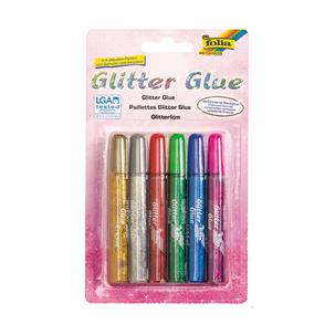 Glitzerkleber "Glitterglue" - 6 x 9,5 ml 570