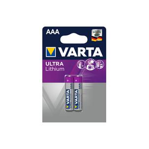 Lithium Batterie "ULTRA LITHIUM", Micro (AAA), 2er Blister 06103 301 402