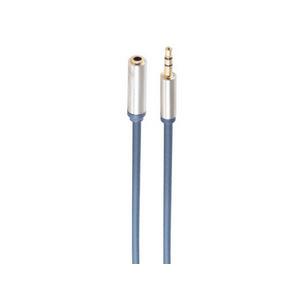 Audiokabel "Slim Line", 3,5 mm Klinkenstecker - 3,5 mm Klinkenkupplung SP30805-1.5SLIM