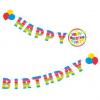 Girlanden-Kette "Happy Birthday"