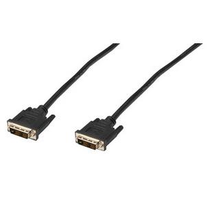 DVI-D 18+1 Kabel, Single Link, Full HD AK-320107-020-S