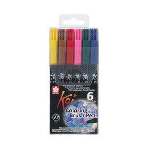 Pinselstift Koi Coloring Brush, Grundfarben XBR6B1