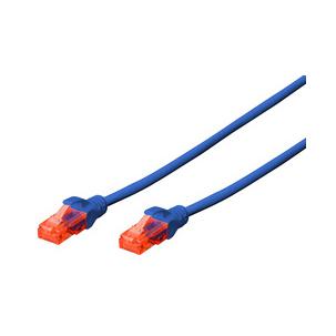 Patchkabel Kat. 6, U/UTP, blau DK-1612-010/B