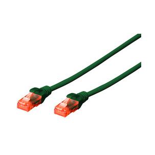 Patchkabel Kat. 6, U/UTP, grün DK-1612-020/G