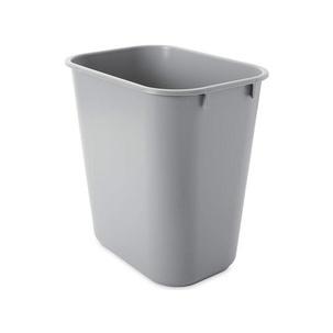 Kunststoff-Papierkorb, 12,9 Liter, grau FG295500GRAY