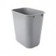 Kunststoff-Papierkorb, 12,9 Liter, blau FG295500GRAY