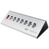 USB 2.0 Hub mit Netzteil, 7 Port + Schnell-Ladeport