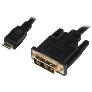 Symbolbild: Mini HDMI - DVI-D 18+1 Anschlusskabel  CHM002