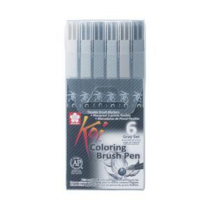 Pinselstift Koi Coloring Brush, 6er Etui XBR6A