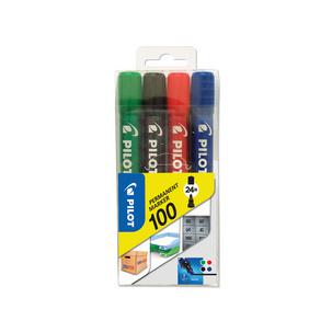 Permanent Marker 100, 4er Etui 501725