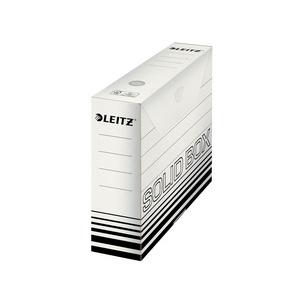 Archiv-Schachtel Solid, (B)80 mm, weiß / schwarz 6129-00-01