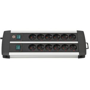 Steckdosenleiste "Premium-Duo-Alu-Line", 12-fach 1391000912