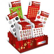 Weihnachts-Sticker DECOR "Adventskalender", im Thekendisplay