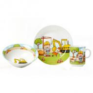 Geschirr-Set "BAUARBEITER"
