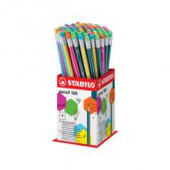 Bleistift Pencil 160 mit Radierer, 72er Display