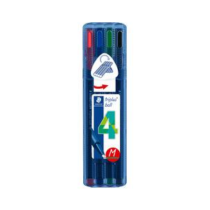 Kugelschreiber triplus ball 437 M, 4er Etui 437 MSB4