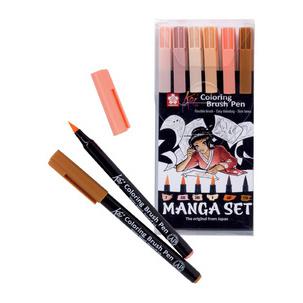 Manga-Set Koi Coloring Brush, 6er Etui POXBRMAN6