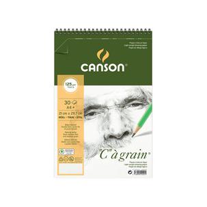 Zeichenpapier-Spiralblock "C" à Grain, 125 g/qm C400060621