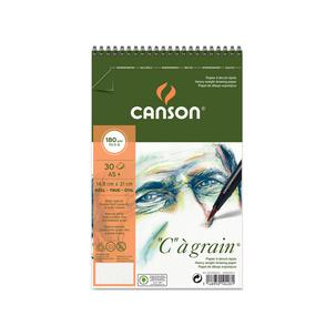 Zeichenpapier-Spiralblock "C" à Grain, 180 g/qm C400060623
