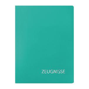 Zeugnismappe Basic, türkis 88573