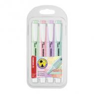 Textmarker swing® cool Pastel Edition, 4er Etui