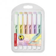 Textmarker swing® cool Pastel Edition, 6er Etui