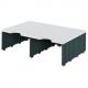 Aufbaueinheit styrodoc duo, grau / schwarz 268-1221.38