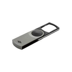 Rechtecklupe SWING-IT mit LED-Beleuchtung, silber 271 7654