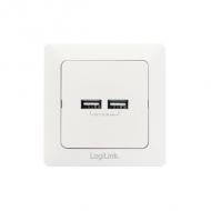 USB-Unterputzdose, 2-fach