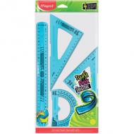 Geometrie-Set Twistn Flex, blau