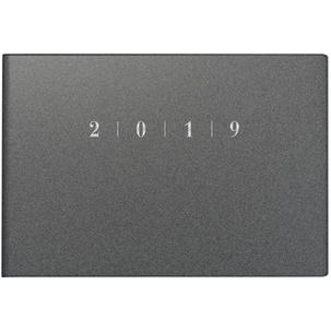 Taschenkalender "Septimus Reflection", grau 7017563806