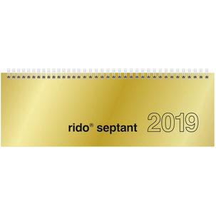 Tischkalender "septant", gold 7036121916
