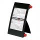 Tischkalender "3-Monatskalender", schwarz 7038000906