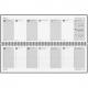 Tischkalender "futura 5", schwarz - Innenansicht 7031642906