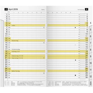 Kalender-Einlage "M-Planer", mit Monatsregisterschnitt 7046820006